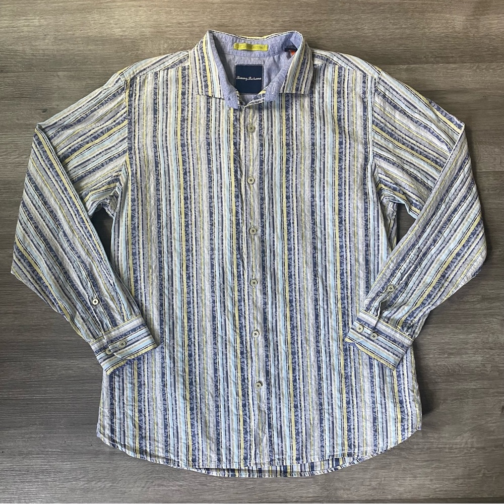 Tommy Bahama Long Sleeve Floral Camp Shirt
